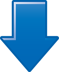 下向き矢印のイラスト